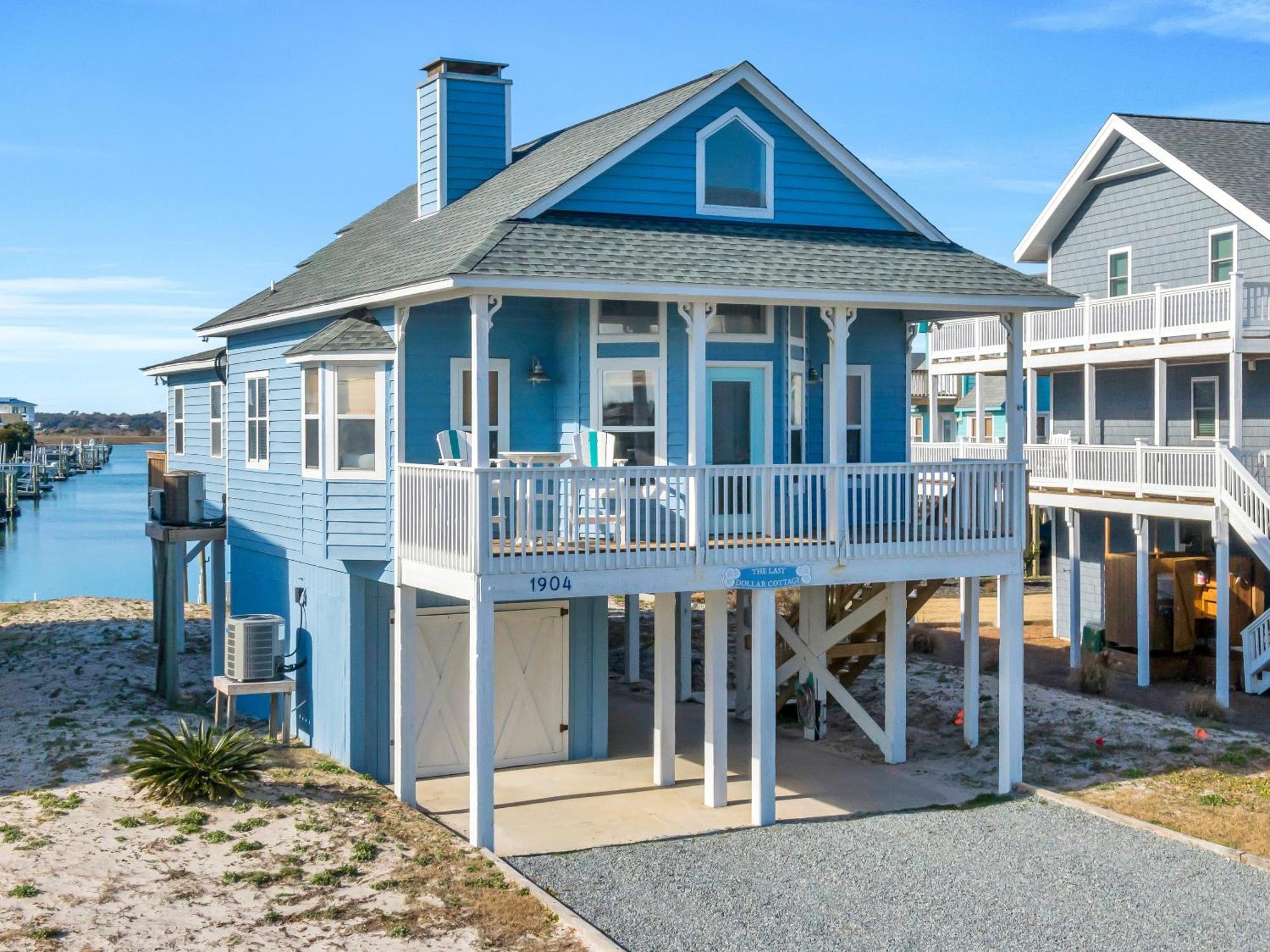 The Last Dollar Cottage Topsail Beach Extérieur photo